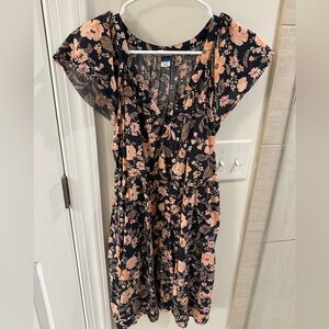 Old Navy - Size Medium - Floral Cotton Dress